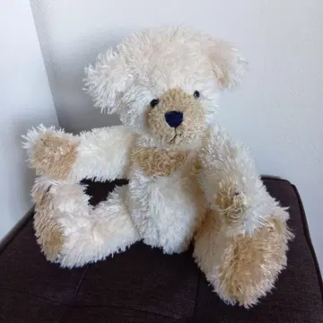 시로쿠마 봉제 인형 테디베어