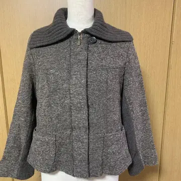 피노레 브라운 계열 울 자켓