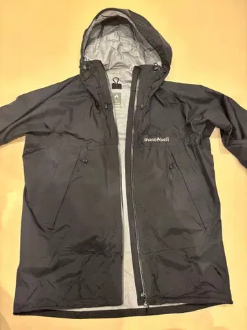 몽벨 썬더패스 자켓 블랙 S 수납 봉투 없음