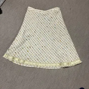 EPOCA 플레어 스커트 ITL 38 크림색