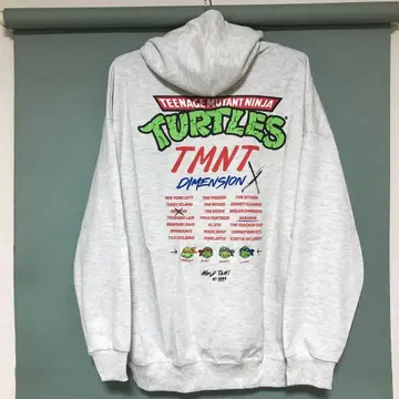 뮤턴트 터틀즈 TURTLEST 후드티 L [ 새상품 미사용 ]