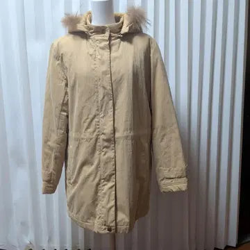 크로커다일 퍼 모즈 코트