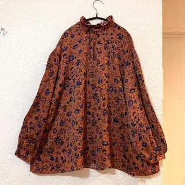 새상품! 비밍 by 빔즈 꽃무늬 오버 블라우스