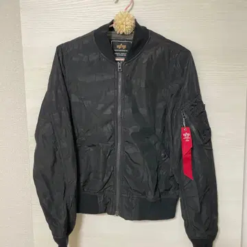 ALPHA MA-1 블랙 자켓