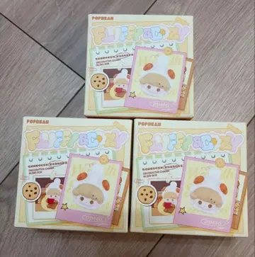 POPMART POPBEAN Fluffy & Cozy 스트랩 미개봉