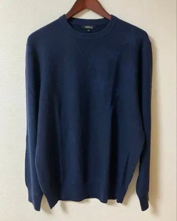 PLST 남성용 네이비 니트