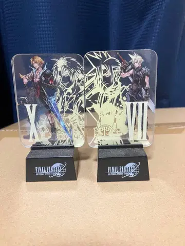 파이널 판타지 아크릴 스탠드 2개 세트