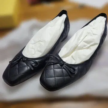 farfalle 퀼트 발레 블랙 23.5cm