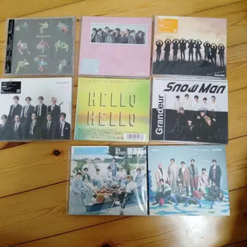 SnowMan 싱글 CD 8장 세트