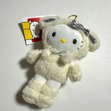 산리오 헬로키티전 키티 교토 마스코트 키링 눈토끼