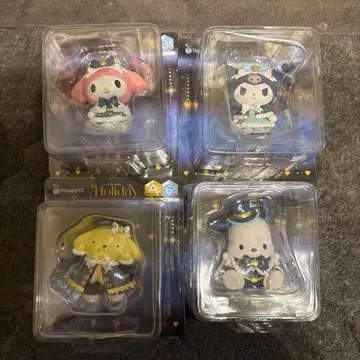 산리오 Holiday Happy 복권 키티 피규어 세트