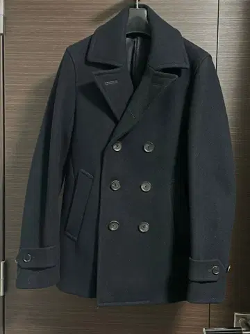 에디피스 P코트 멜톤 블랙 EDIFICE P코트