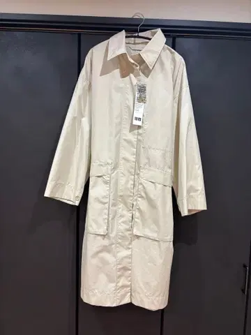 UNIQLO U 유니클로 유 코튼 롱 코트