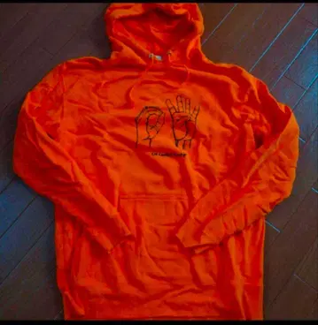 포리미 핸드사인 후드티