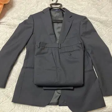 [미츠미네] 다크 그레이 비즈니스 정장 셋업