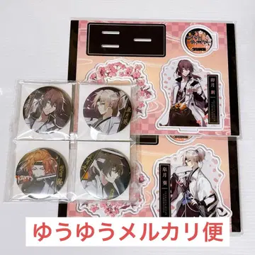 [ 묶음 판매 ] 츠키우타. 몽견초 아크릴 스탠드 캔뱃지