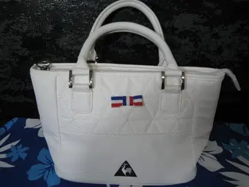 르꼬끄 스포르티브 화이트 퀼팅 백