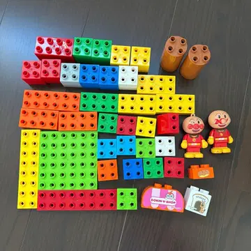 호빵맨 블록 짤랑이 치즈 즐거운 호빵맨 타운