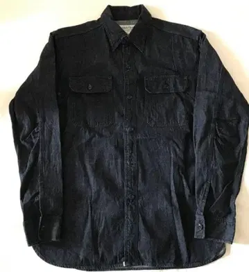 SASSAFRAS 데님 긴팔 셔츠 L 사이즈