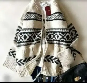 어반 리서치 코위찬 니트 가디건