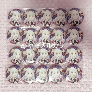 리제로 에밀리아 AnimeJapan 캔뱃지 20개