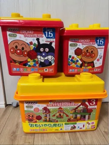 호빵맨 블록 라보