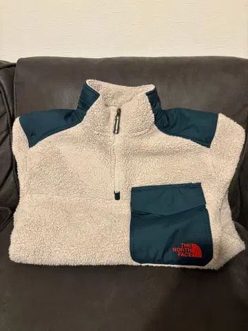 THE NORTH FACE 플리스 자켓 베이지 네이비