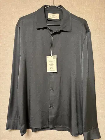 [ ZARA ORIGINS ] 울 실크 셔츠 M