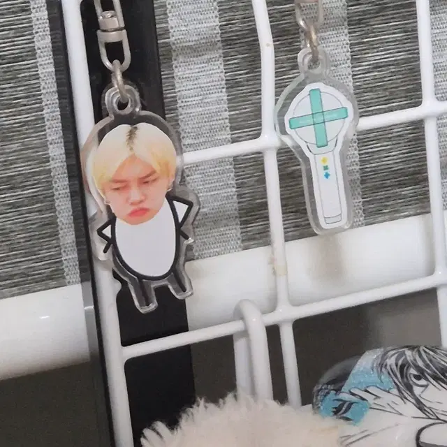 투모로우바이투게더 TXT 키링 세트 (연준, 응원봉)