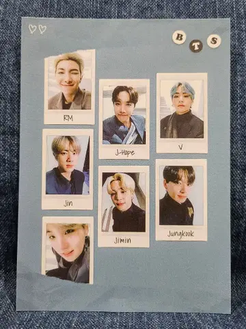 BTS 메모장 1권 10장 100엔 한국 제작자 재고 정리