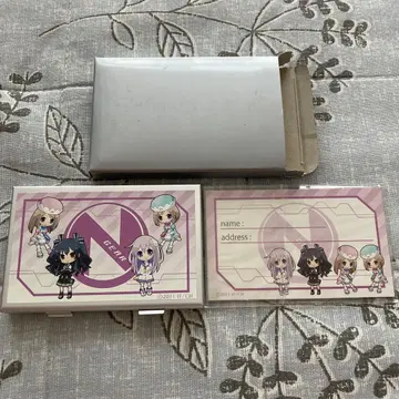 초차원게임 넵튠 알루미늄 트윈 메디 케이스 명함지갑