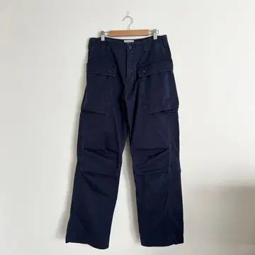 AVIREX 몽키 팬츠 M44 스텐실 네이비 M