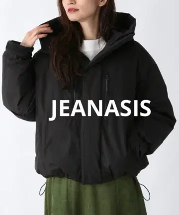 JEANASIS FLETHRMO 맘파 다운 자켓 블랙 다운