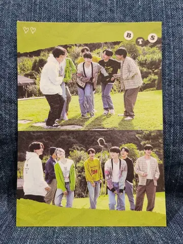BTS 메모장 1권 10장 100엔 한국 제작자 재고 정리