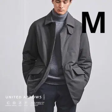 UNITED ARROWS 패딩 발라칼라 코트 COZY 핸즈프리