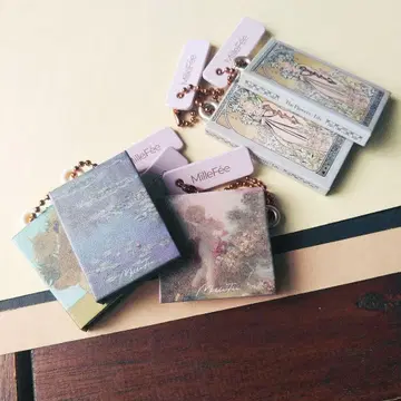 가챠 밀피 미니어처 컬렉션 해바라기 수련 고흐 모네 화장품