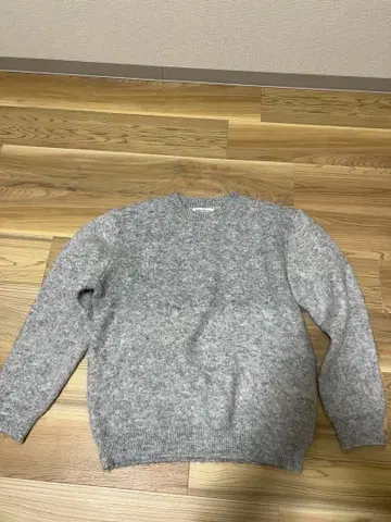 RAW STUDIO 그레이 긴팔 스웨터