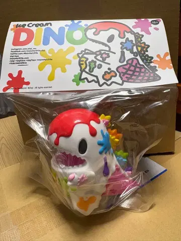 Ice Cream DINO 피규어 소프트 비닐