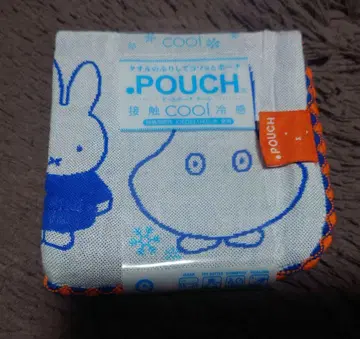 미피 닷 파우치 쿨 손수건 타월 접촉 냉감