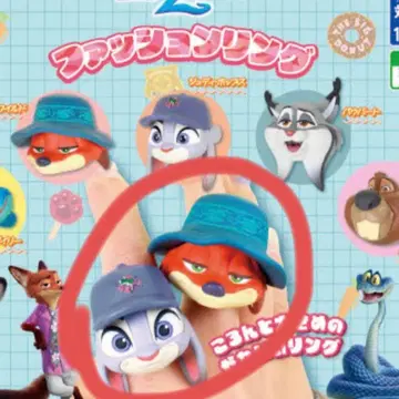 주토피아2 패션 반지 주디 닉 세트