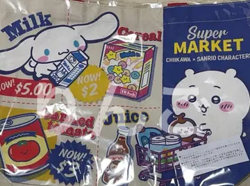 치이카와 산리오 콜라보 슈퍼마켓 쇼핑 토트백 1