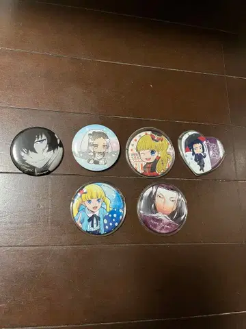 문호 스트레이독스 캔뱃지 묶음 판매