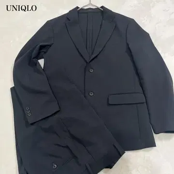 새상품급 UNIQLO 감동 자켓 셋업 워셔블 블랙 M 경량
