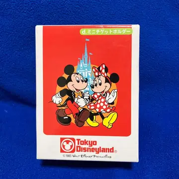 도쿄 디즈니랜드 25주년 미니 티켓 홀더