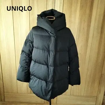 유니클로 파우더 필 다운 숏코트