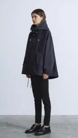 THE RERACS 자 릴렉스 마운틴 파카 숏 모즈 코트