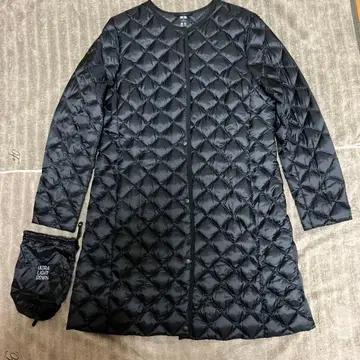 미사용품 UNIQLO 울트라 라이트 다운 롱 자켓