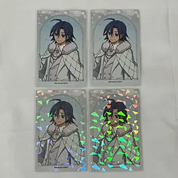 겁쟁이 페달 프린세스 카페 스노우 화이트 카드 마나미 산가쿠 각 2세트