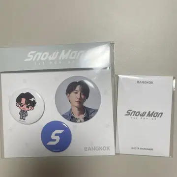 SnowMan 1st popup BANGKOK 와타나베 쇼타