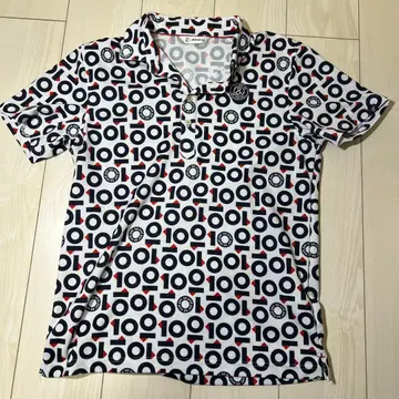 and per se 로고 프린트 피케 셔츠